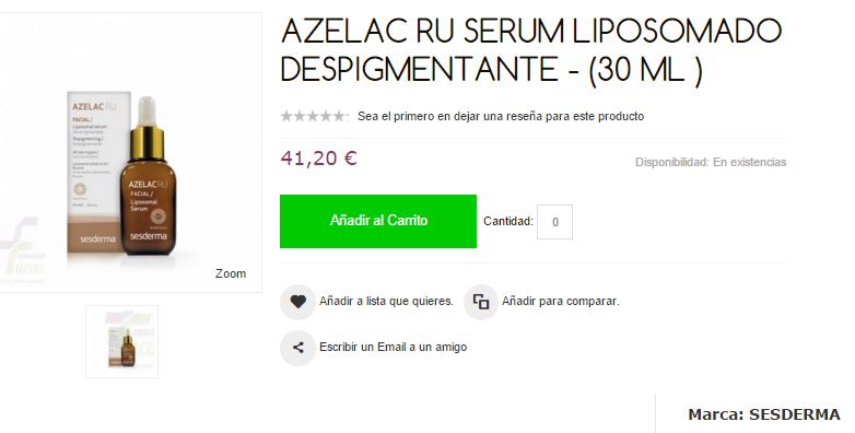 serum facial