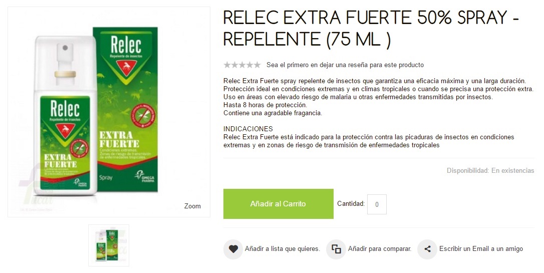 relec extra fuerte